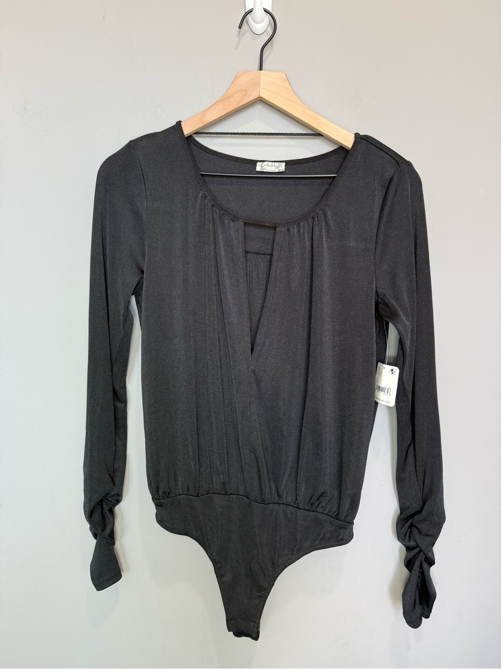 Free People Kaya bodysuit Black Size Small NWT FP INTIMATELY